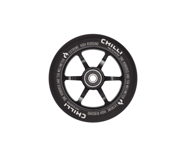 Chilli Rollen Chilli Wheel 5000 Series - 110mm - Black