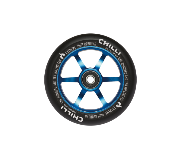 Chilli Rollen Wheel 4000 Series - 110mm - Blau