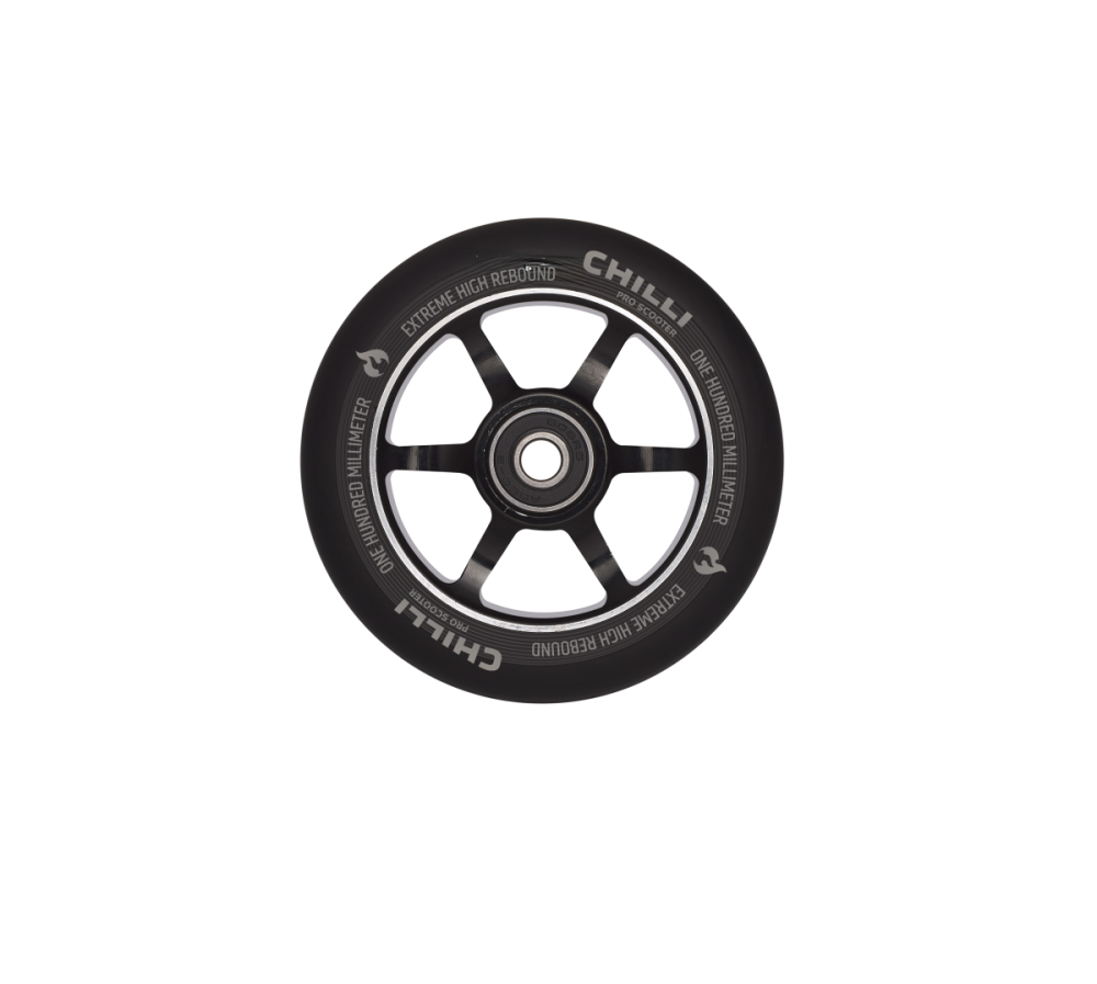 Chilli Rollen Wheel 3000 Series - 100mm - Black