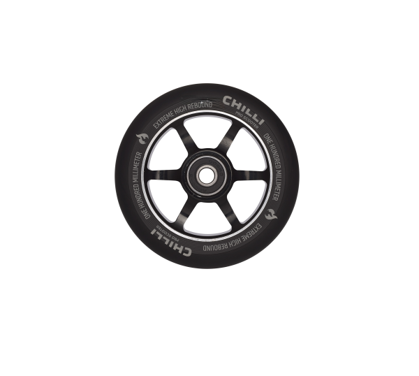 Chilli Rollen Wheel 3000 Series - 100mm - Black