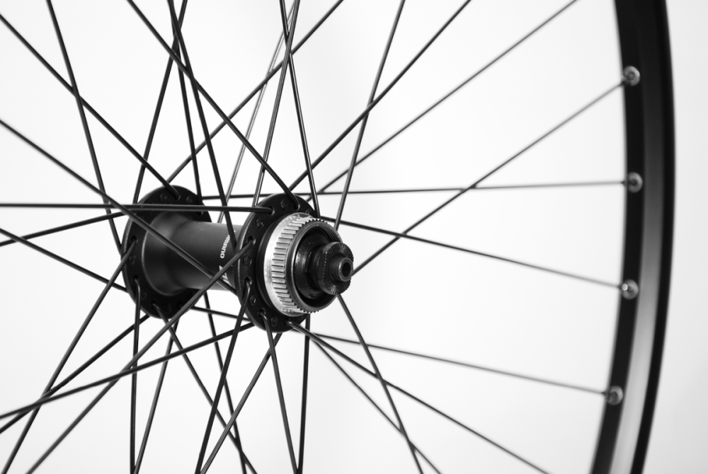 Shimano Laufrad vorne 26" 559x19 Deore HBM5100B 100mm Center-Lock QR schwarz