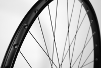 Laufrad hinten 622x25 FHQC500MSBZA 135mm 12-Gang Center-Lock QR schwarz